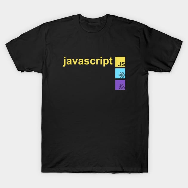 Javascript Modern Design T-Shirt by DeveloperNerd